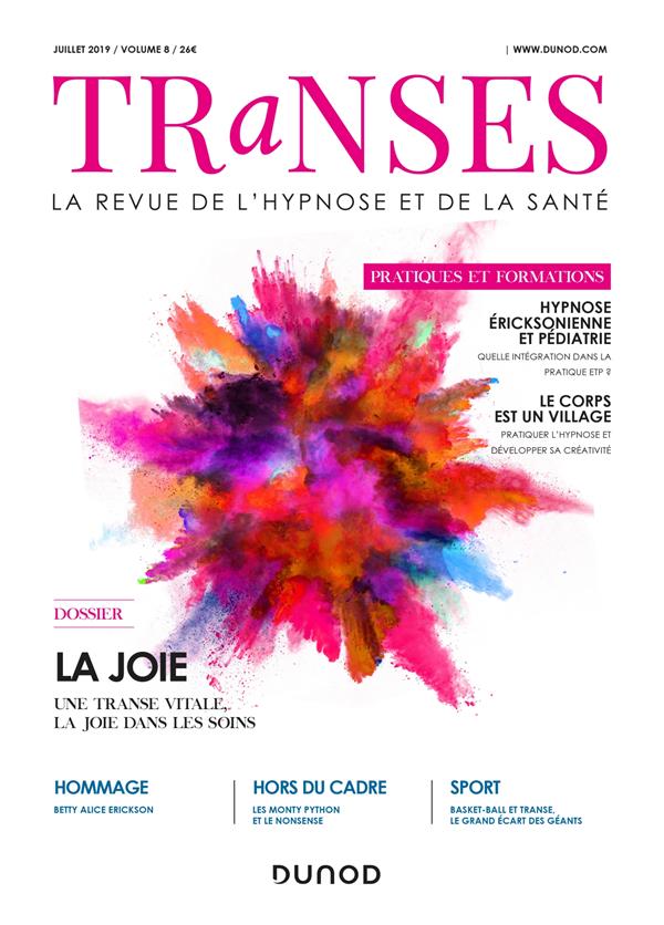 Transes N° 8, juillet 2019 : La joie