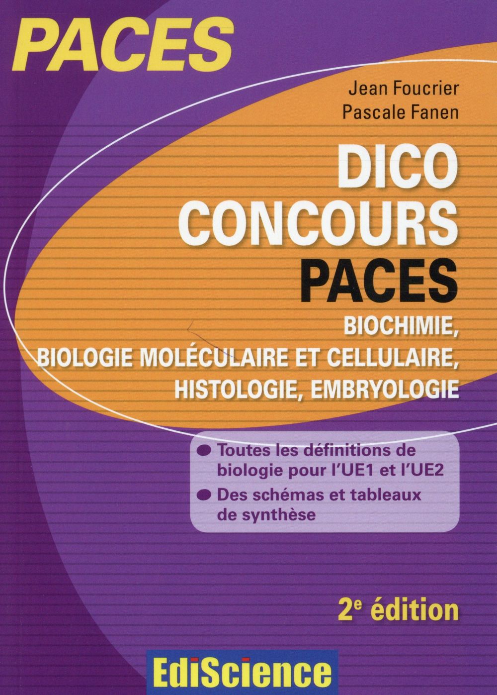 Dico concours PACES. 2e édition