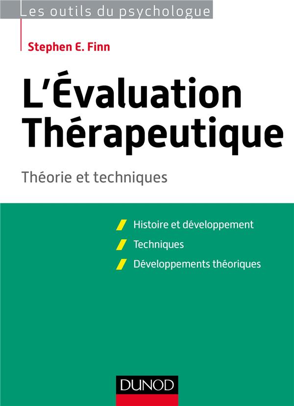L'évaluation thérapeutique. Théorie et techniques