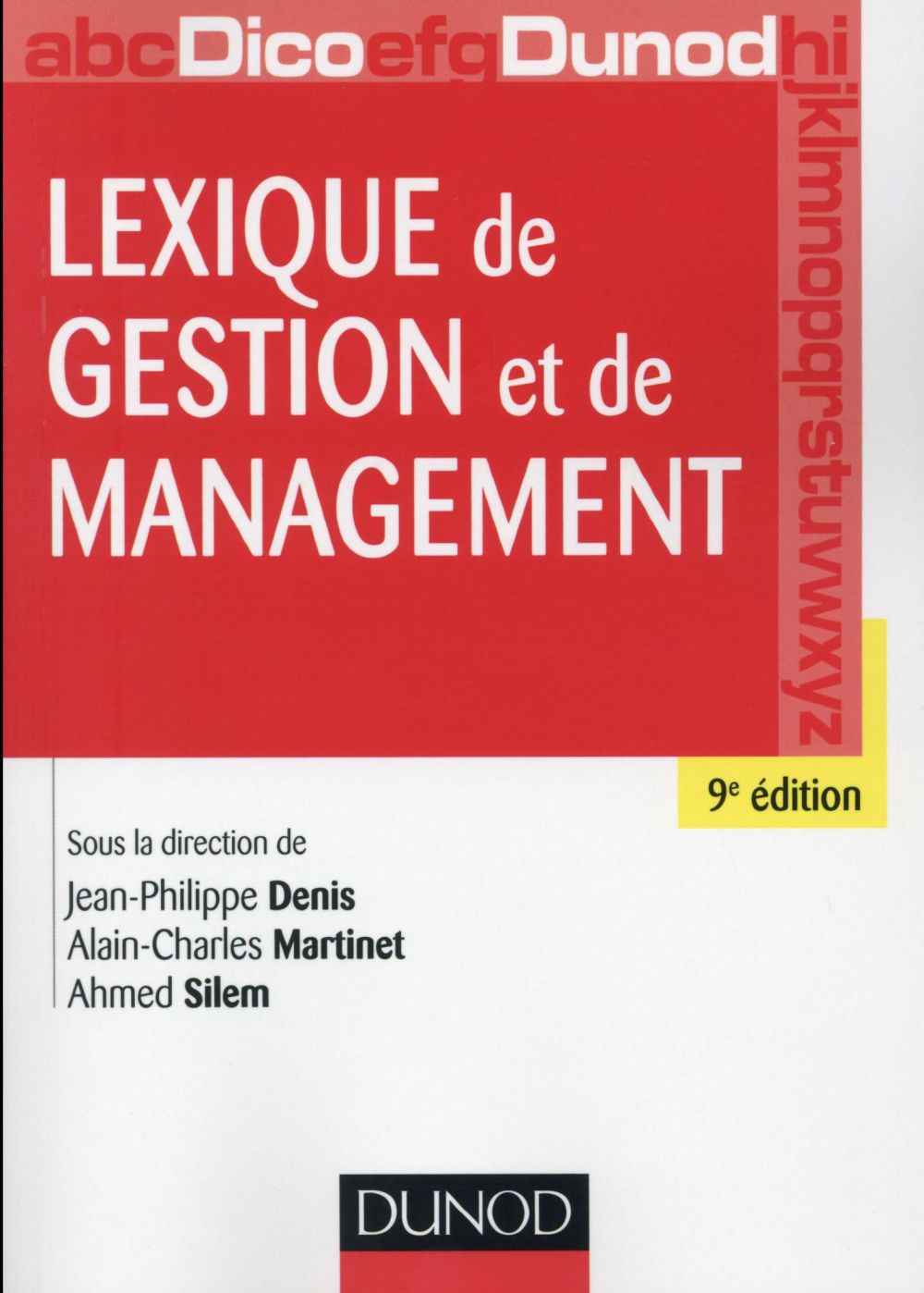Lexique de gestion et de management. 9e édition