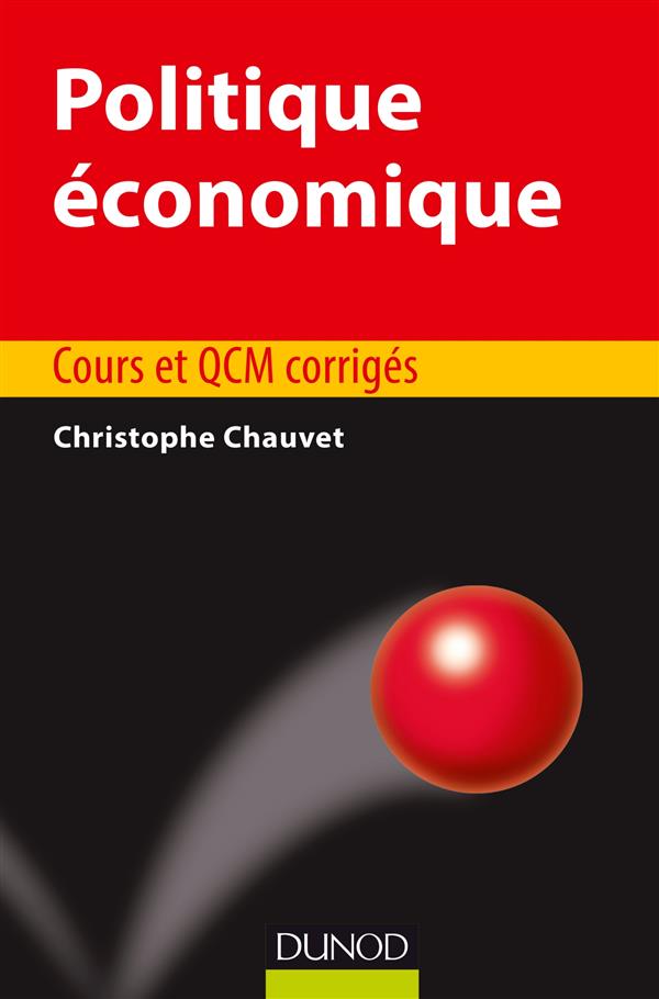 Politique économique. Cours et QCM corrigés