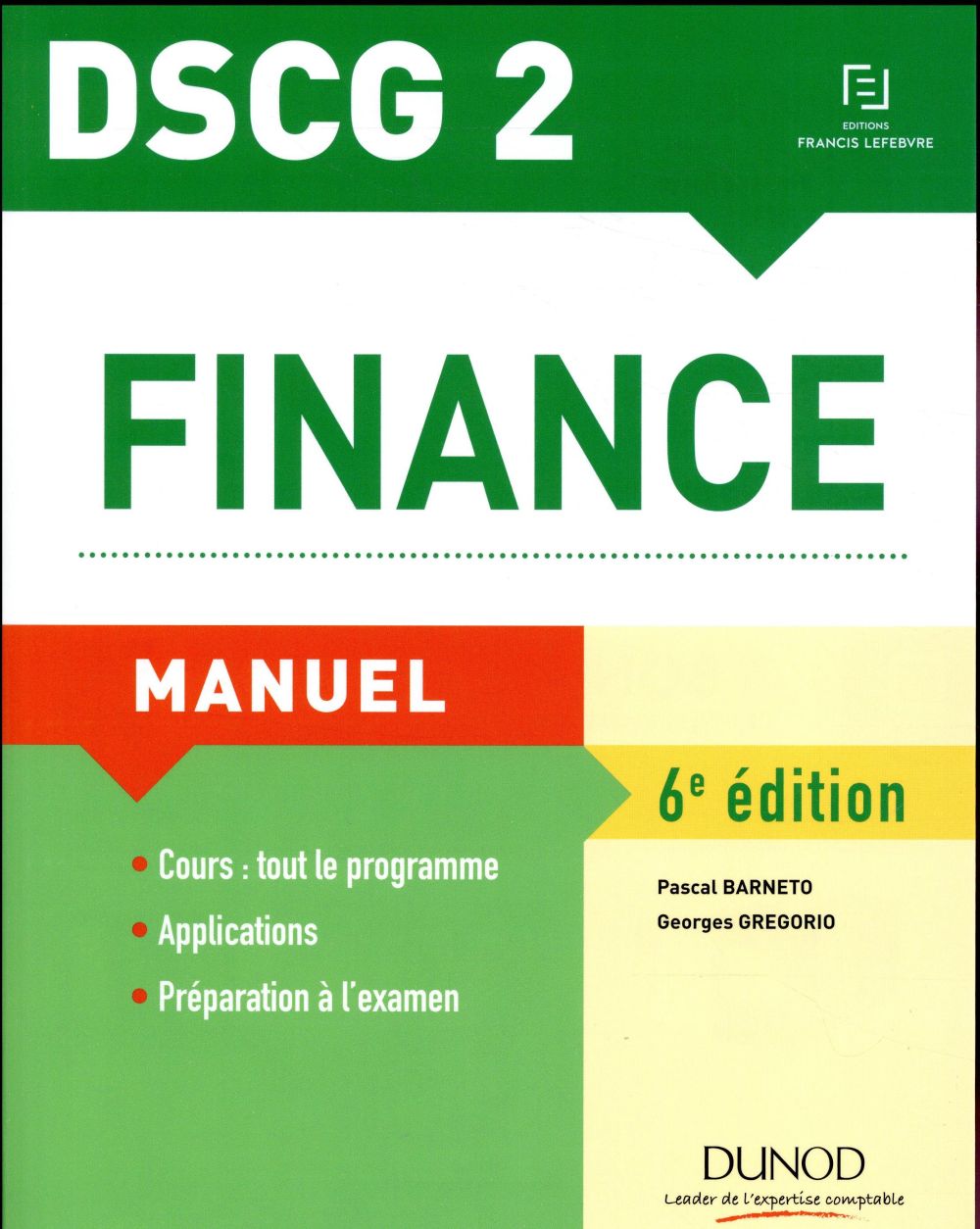 Finance DSCG 2. Manuel, 6e édition