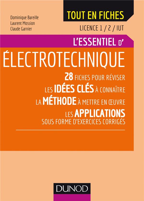 L'essentiel d'électrotechnique