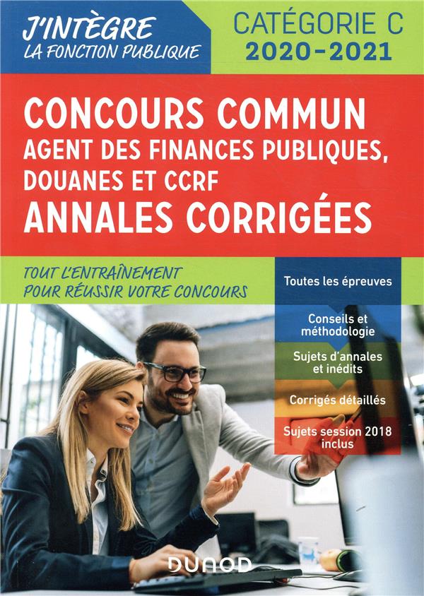 Concours commun agent des finances publiques douanes et CCRF