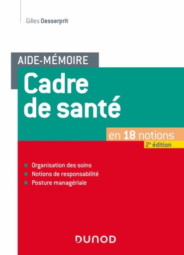 Cadre de santé. En 24 notions, 2e édition