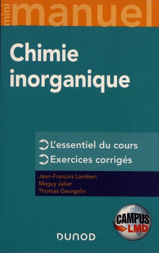 Chimie inorganique. Cours + Exercices