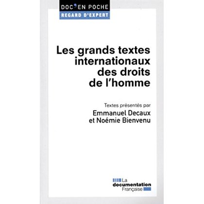 Les grands textes internationaux des droits de l'homme