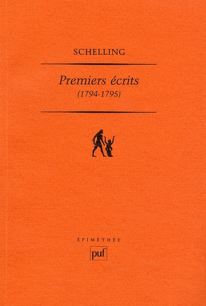 Premiers écrits 1794-1795