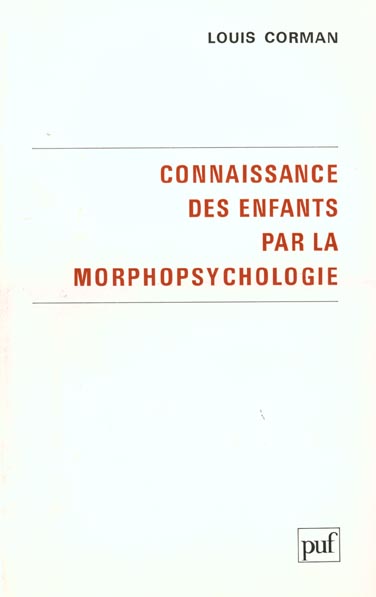 Connaissance des enfants par la morphopsychologie...