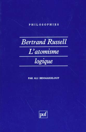 Bertrand Russell, l'atomisme logique