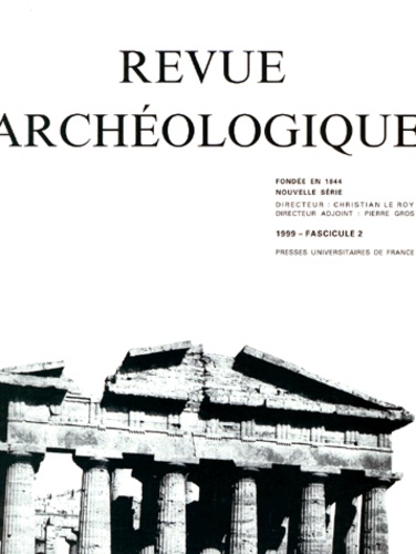 Revue archéologique Fascicule 2 1999