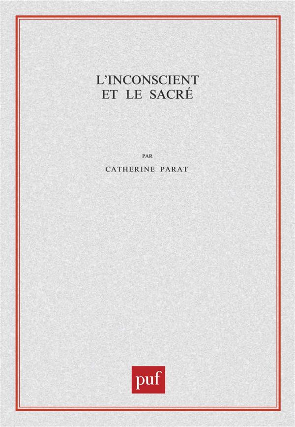 L'inconscient et le sacré
