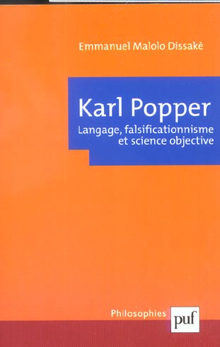 Karl Popper. Langage, falsificationnisme et science objective