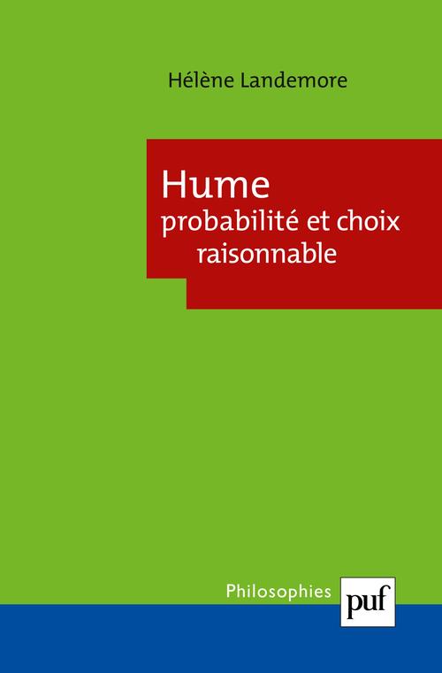 Hume. Probabilité et choix raisonnable