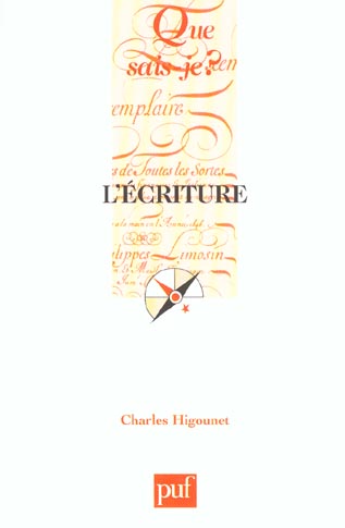 L'écriture. 11e édition