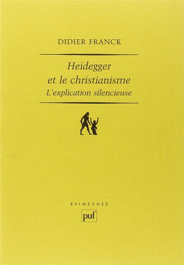 Heidegger et le christianisme. L'explication silencieuse