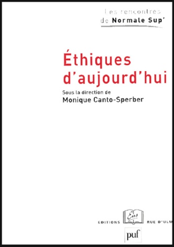 Ethiques d'aujourd'hui