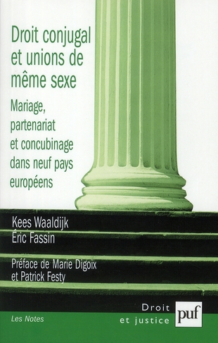 Droit conjugal et unions du même sexe. Mariage, partenariat et concubinage dans neuf pays européens
