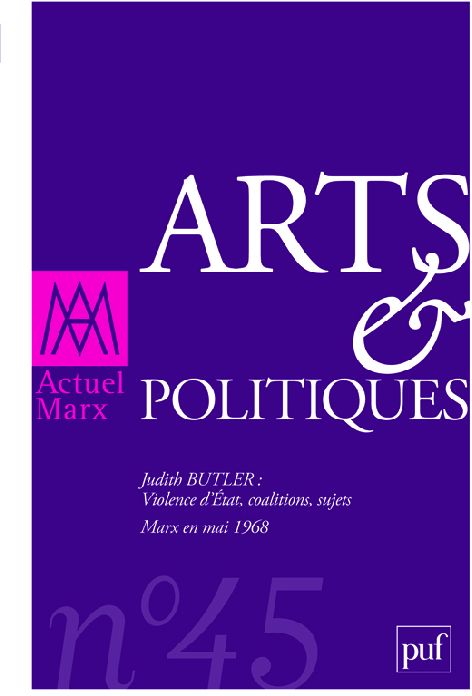 Actuel Marx N° 45, 1er semestre 2009 : Arts et politiques