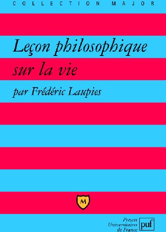 Leçon philosophique sur La vie