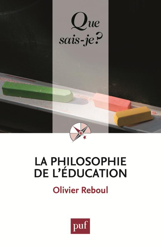 La philosophie de l'éducation
