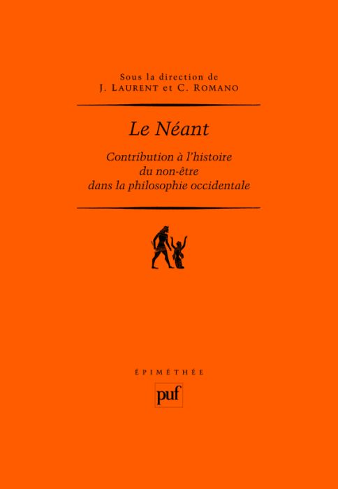 Le Néant. Contribution à l'histoire du non-être dans la philosophie occidentale
