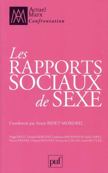 Les rapports sociaux de sexe
