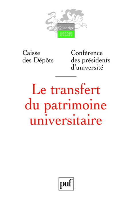 Le transfert du patrimoine universitaire