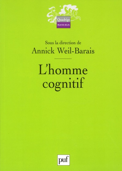 L'homme cognitif . 2e édition