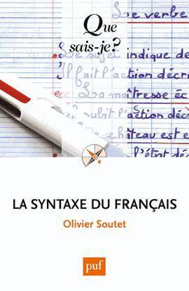 La syntaxe du français