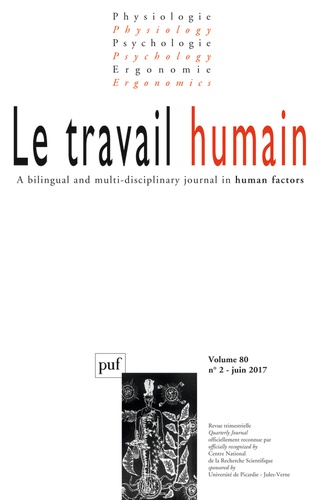 Le travail humain Volume 80 n°2, juin 2017