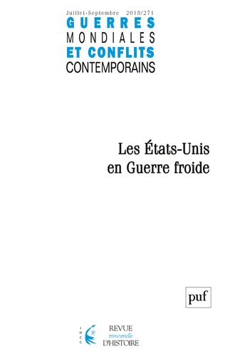 Guerres mondiales et conflits contemporains N° 271, 2018