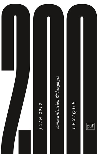Communication et Langages N° 200, juin 2019 : Lexique