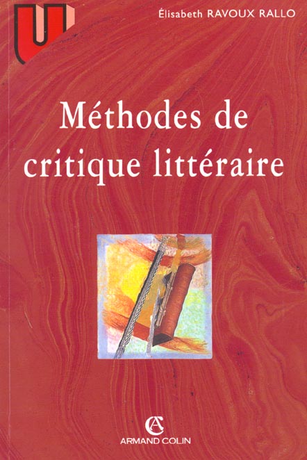 Méthodes de critique littéraire