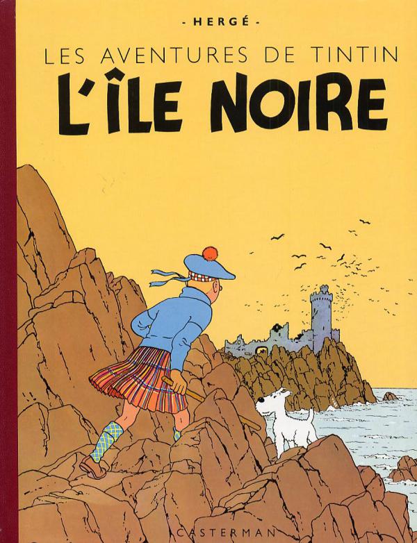 Les Aventures de Tintin : L'Ile noire. Edition fac-similé en couleurs