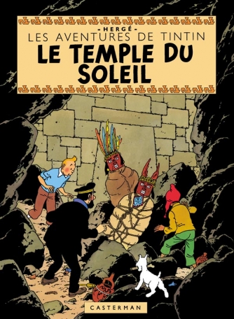 Les Aventures de Tintin : Le Temple du soleil. Edition fac-similé en couleurs