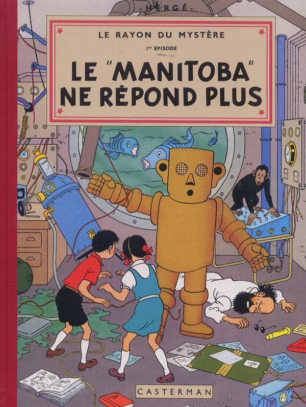 Les aventures de Jo, Zette et Jocko Tome 3 : Le rayon du mystère. Tome 1, Le "Manitoba" ne répond pl