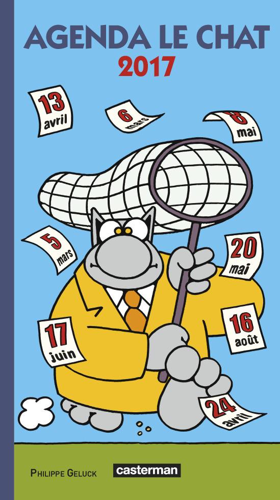 Agenda le chat. Edition 2017