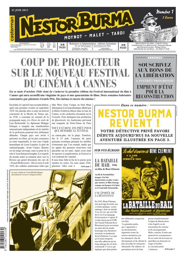 Nestor Burma N° 1 : L'homme au sang bleu