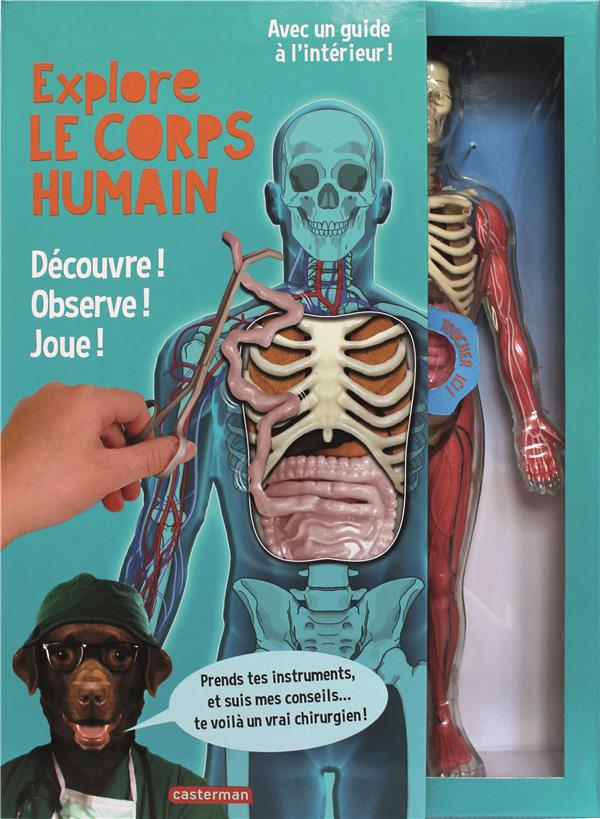 Explore le corps humain. Découvre ! Observe ! Joue ! Avec une splendide maquette transparente du cor