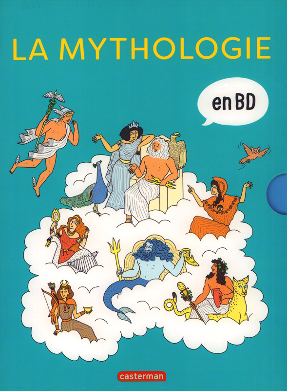 La mythologie en BD : Coffret en 8 volumes : L'Odyssée 1 et 2 ; Thésée et le Minotaure ; Les douze t