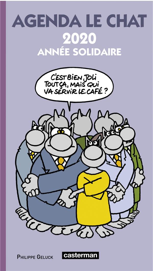 Agenda Le chat. 2020 année solidaire, Edition 2020
