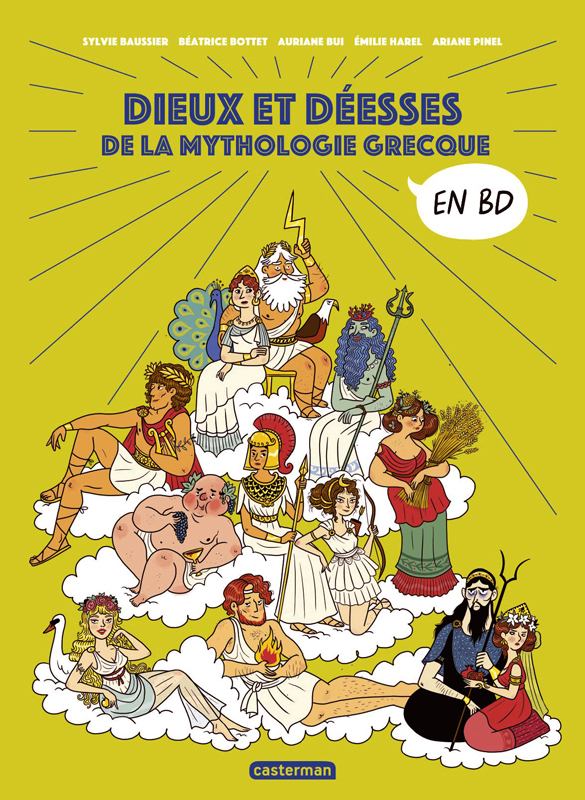 La mythologie en BD : Dieux et déesses de la mythologie grecque