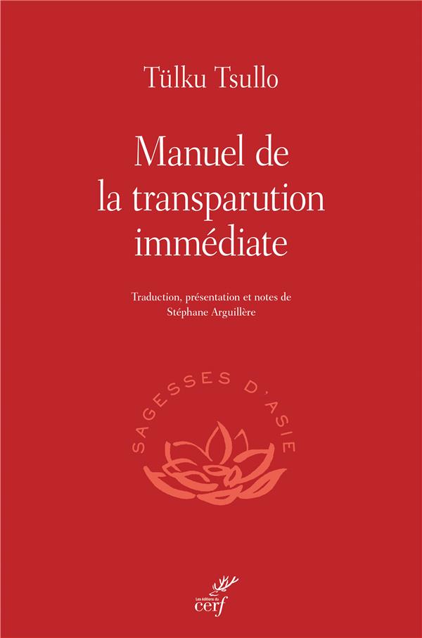 Manuel de la transparution immédiate