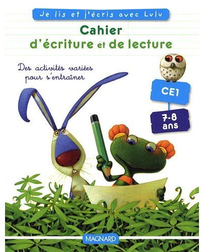 Cahier d'écriture et de lecture CE1