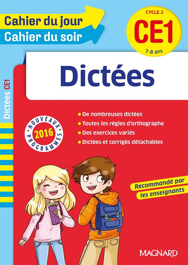 Dictées CE1 Cycle 2. Edition 2016
