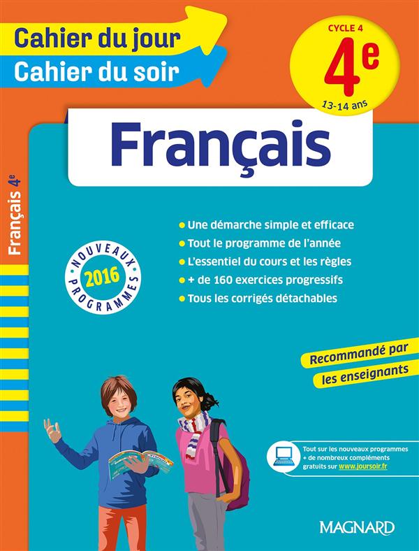 Français 4e Cycle 4. Edition 2016