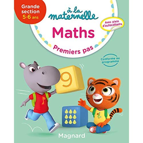 Maths GS 5-6 ans à la maternelle. Premiers pas, Edition 2019
