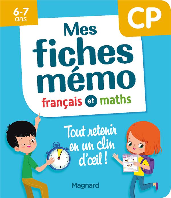Mes fiches mémo français et maths CP