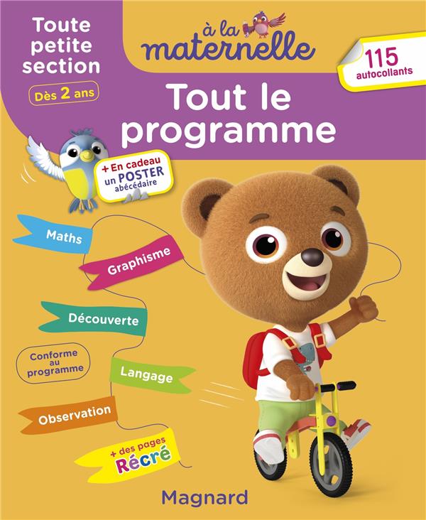 Tout le programme à la maternelle Toute petite section. Edition 2022